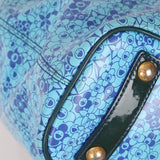 Limited Edition Louis Vuitton x Takashi Murakami Patent Cosmic Blossom Tote PM - FashioNica