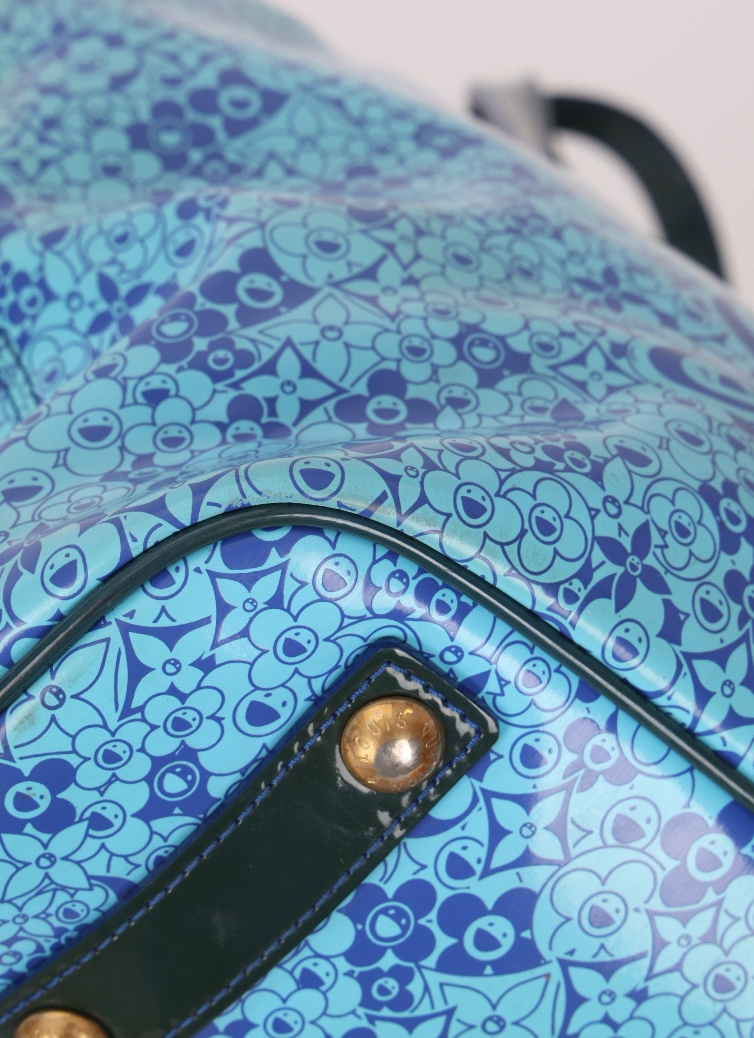 Limited Edition Louis Vuitton x Takashi Murakami Patent Cosmic Blossom Tote PM - FashioNica