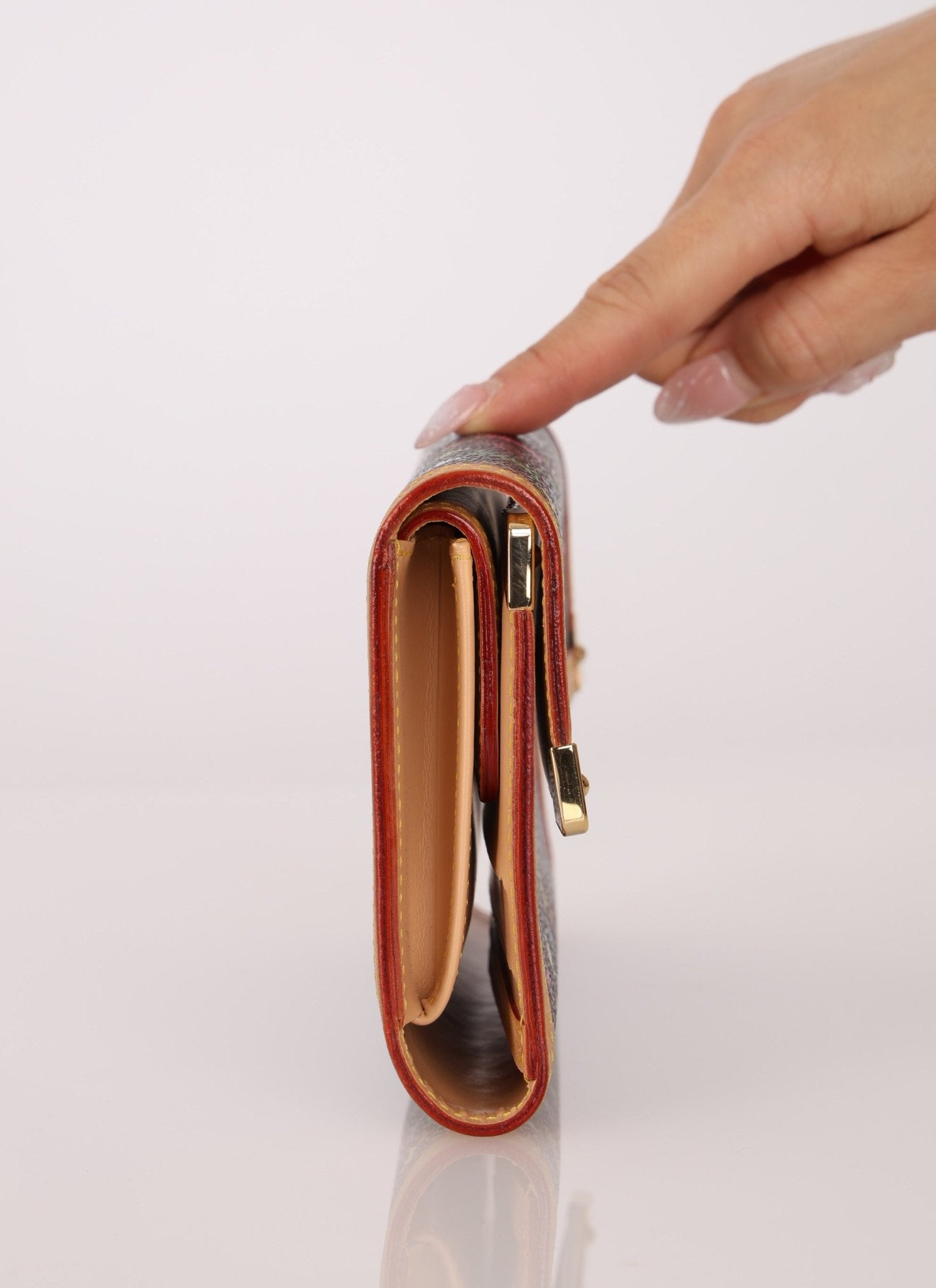 Limited Edition Louis Vuitton x Takashi Murakami Porte Tresor International Wallet - FashioNica