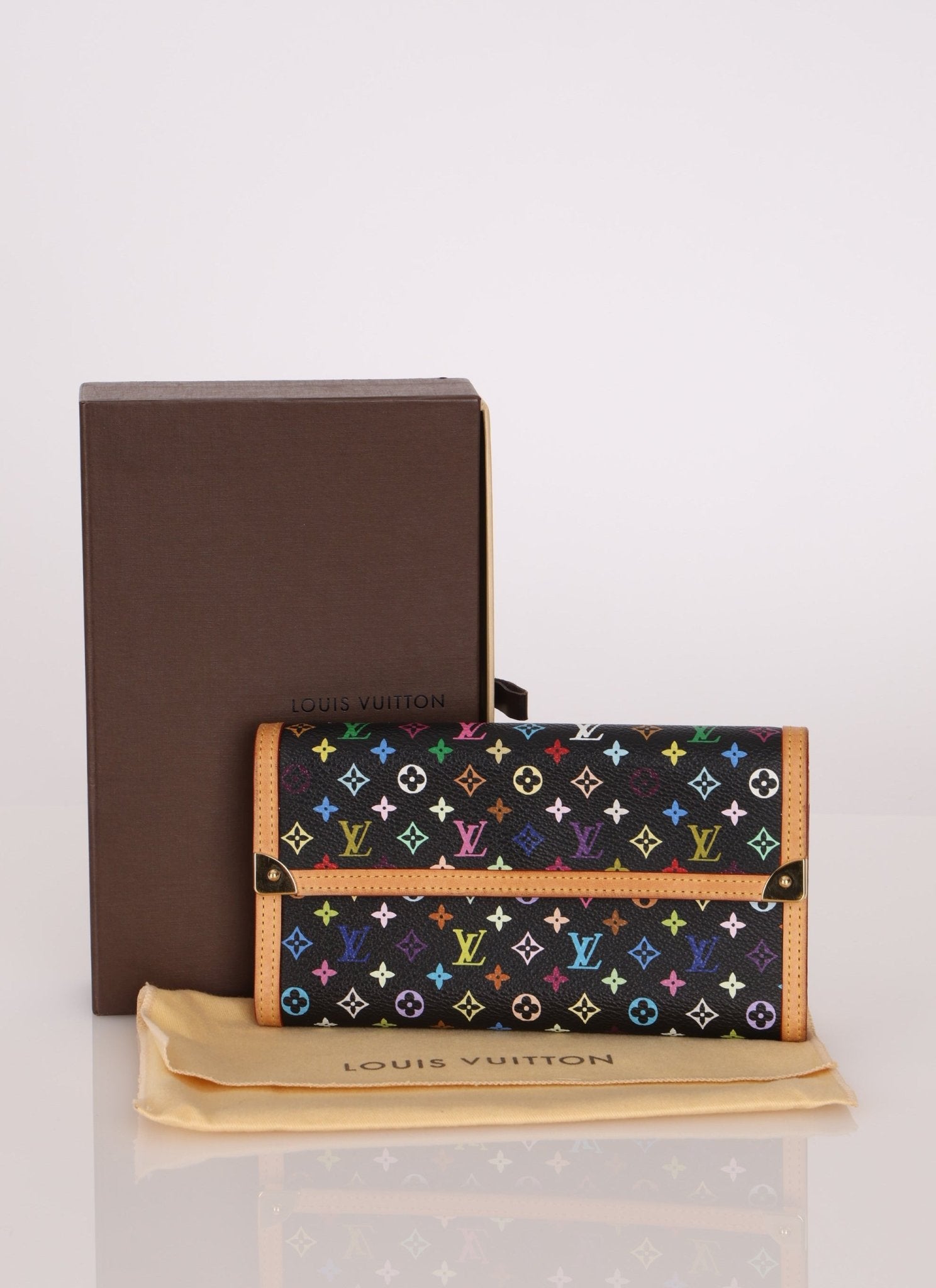 Limited Edition Louis Vuitton x Takashi Murakami Porte Tresor International Wallet - FashioNica