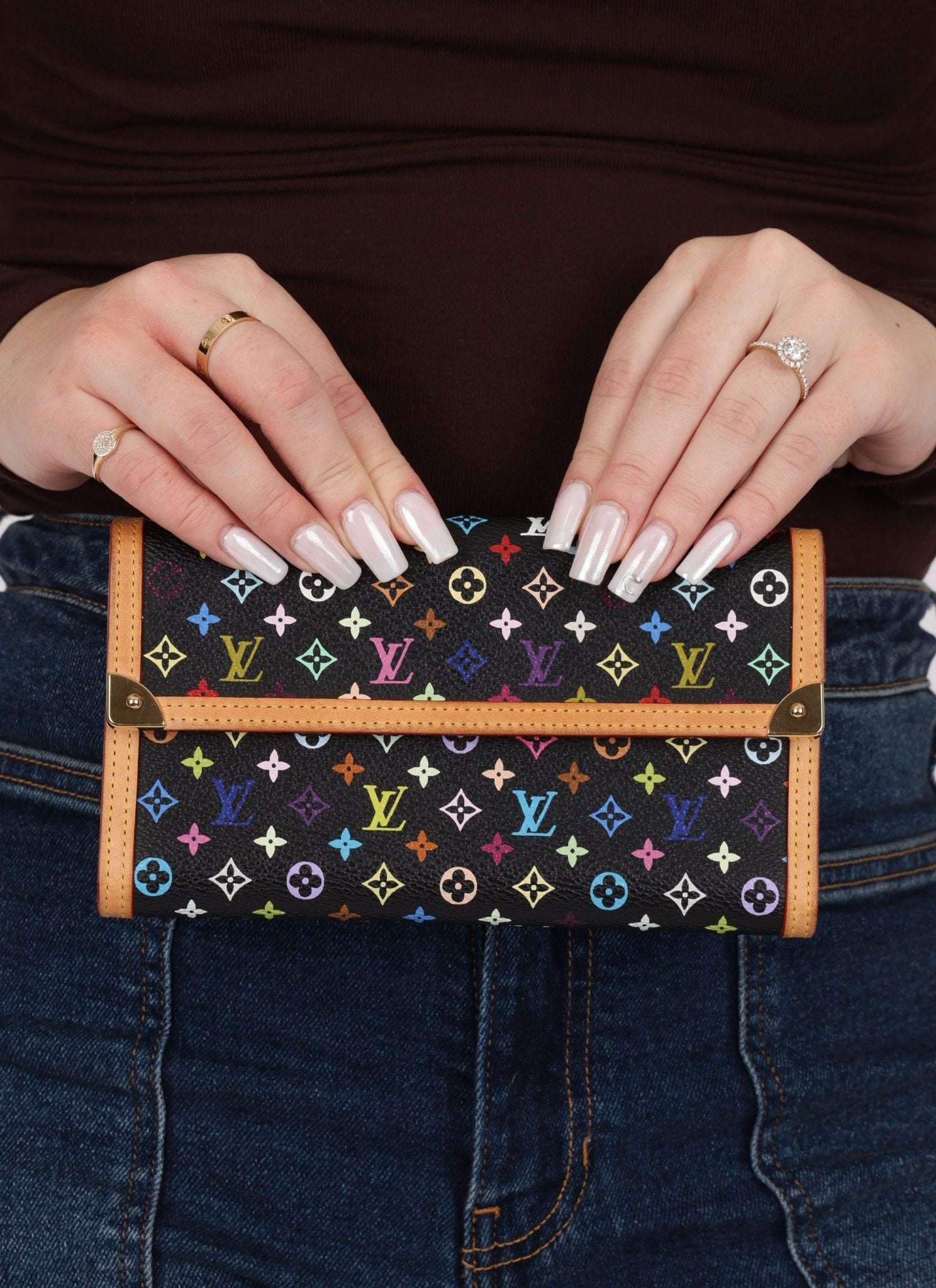 Limited Edition Louis Vuitton x Takashi Murakami Porte Tresor International Wallet - FashioNica