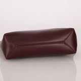Loewe Calfskin Dark Burgundy Fold Pouch - FashioNica