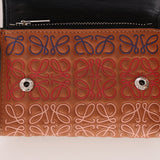 Loewe Calfskin Multicolor Anagram Trifold Wallet - FashioNica