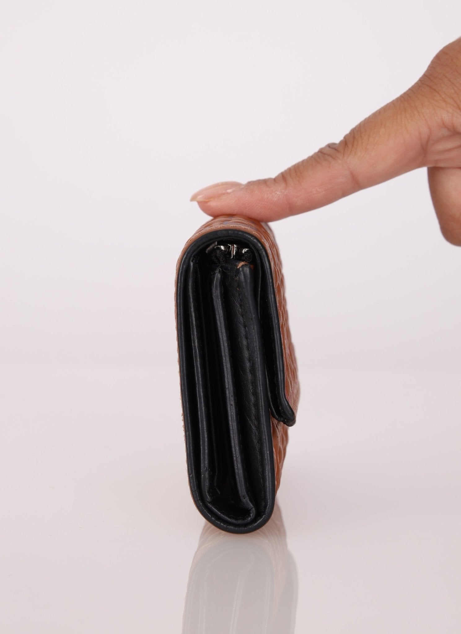 Loewe Calfskin Multicolor Anagram Trifold Wallet - FashioNica