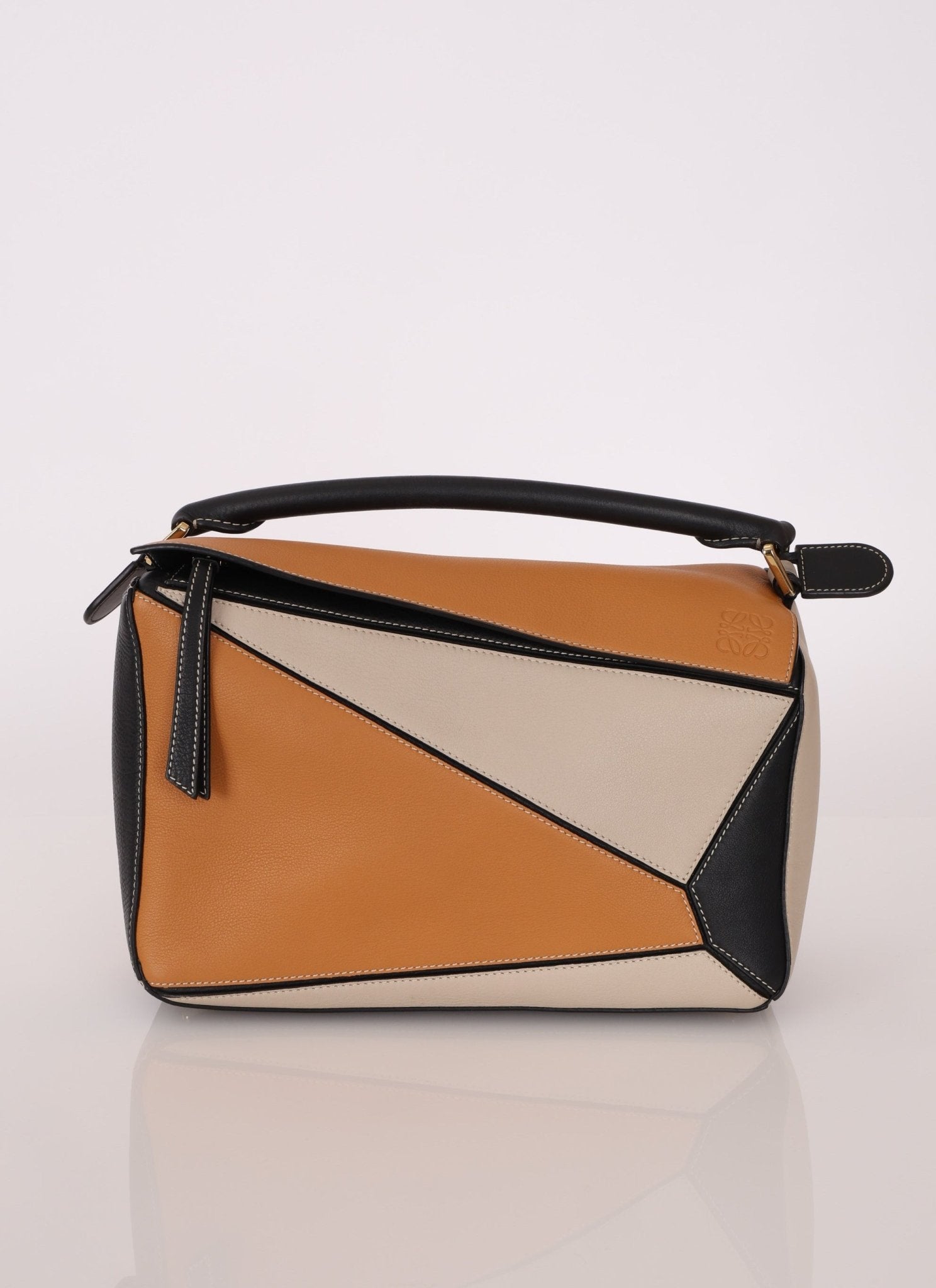 Loewe Calfskin Tricolor Medium Puzzle - FashioNica