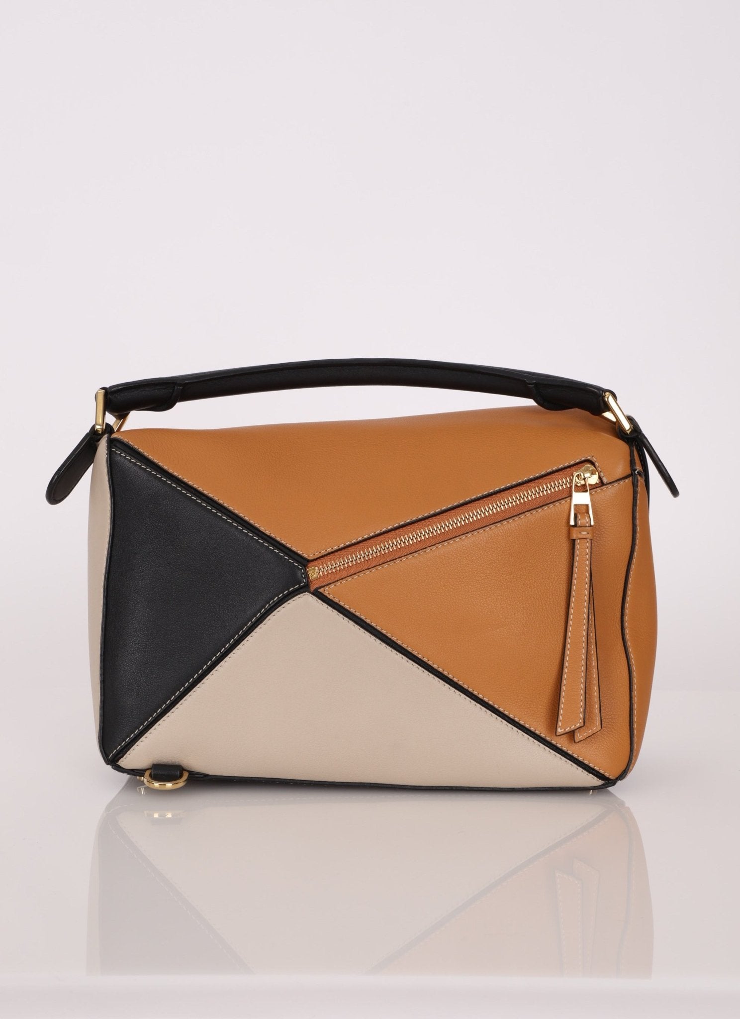 Loewe Calfskin Tricolor Medium Puzzle - FashioNica