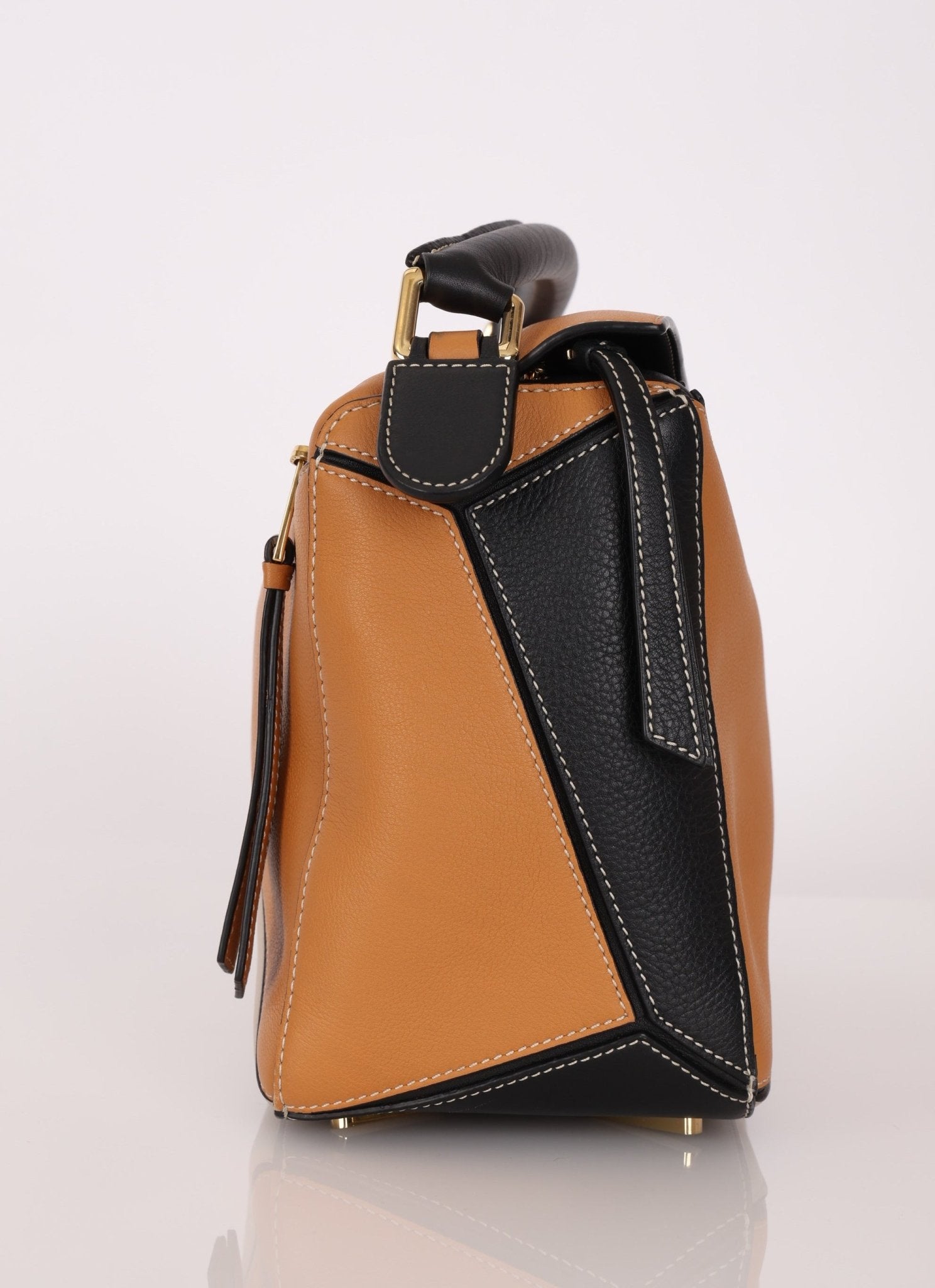 Loewe Calfskin Tricolor Medium Puzzle - FashioNica