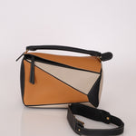 Loewe Calfskin Tricolor Medium Puzzle - FashioNica