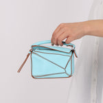 Loewe Light Blue Nano Puzzle on Chain - FashioNica