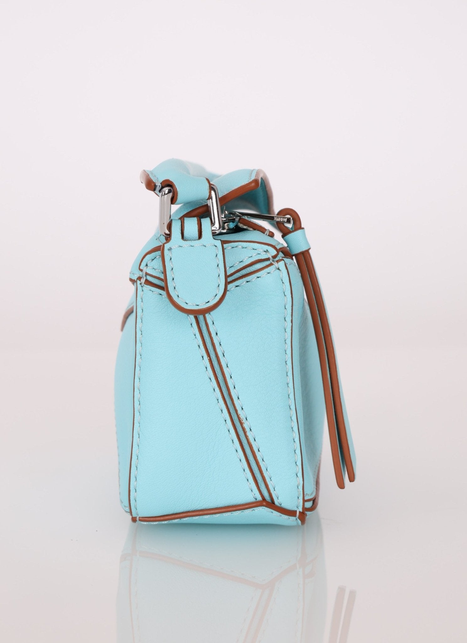 Loewe Light Blue Nano Puzzle on Chain - FashioNica