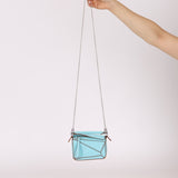 Loewe Light Blue Nano Puzzle on Chain - FashioNica