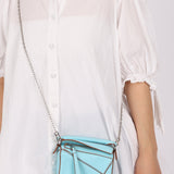 Loewe Light Blue Nano Puzzle on Chain - FashioNica