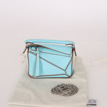 Loewe Light Blue Nano Puzzle on Chain - FashioNica