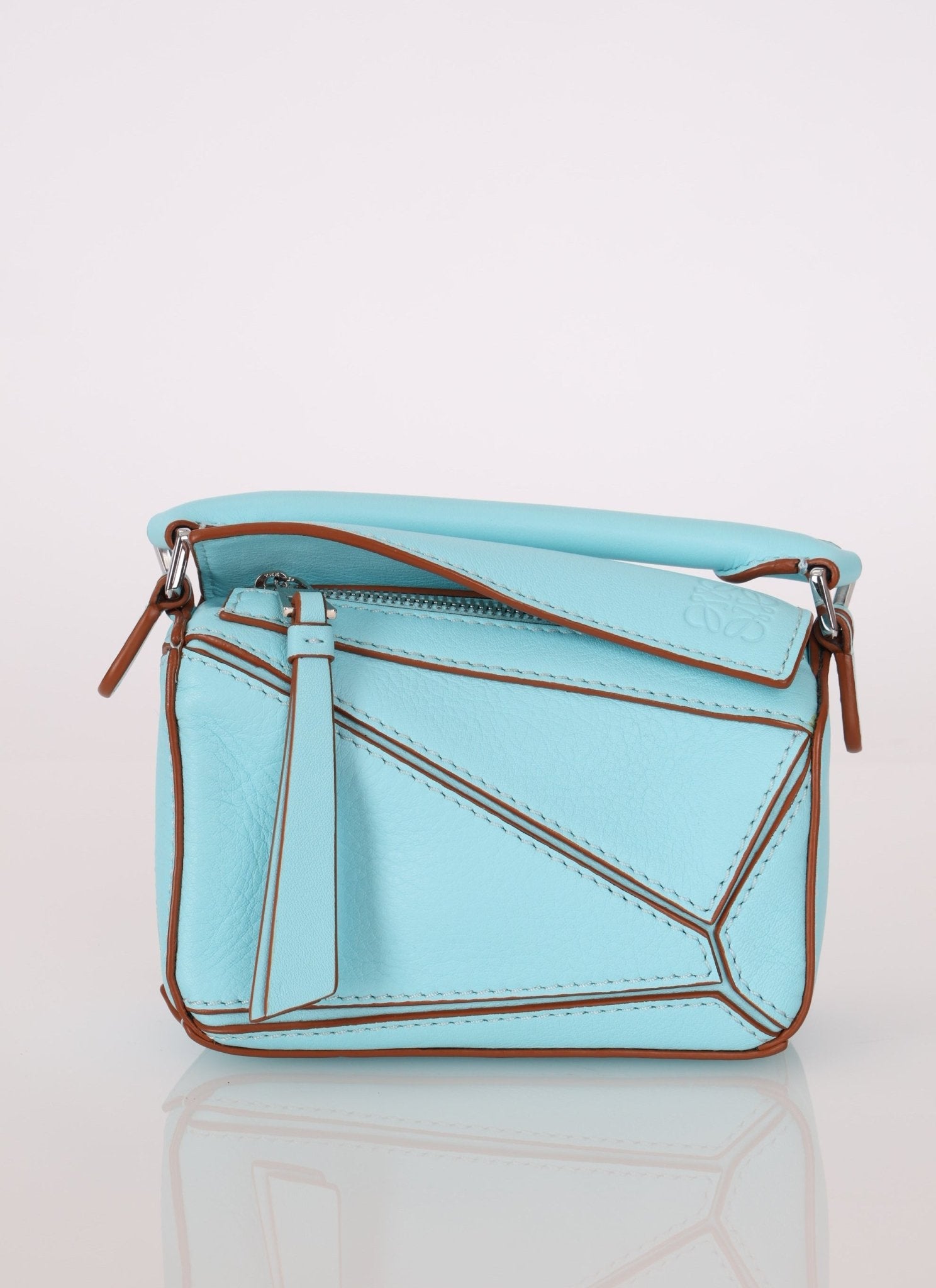 Loewe Light Blue Nano Puzzle on Chain - FashioNica