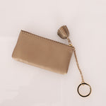 Loewe Metallic Gold Tassel Key Pouch - FashioNica