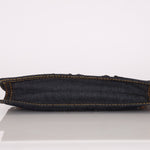 Loewe Repeat Anagram Denim Shoulder Bag - FashioNica