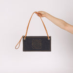 Loewe Repeat Anagram Denim Shoulder Bag - FashioNica