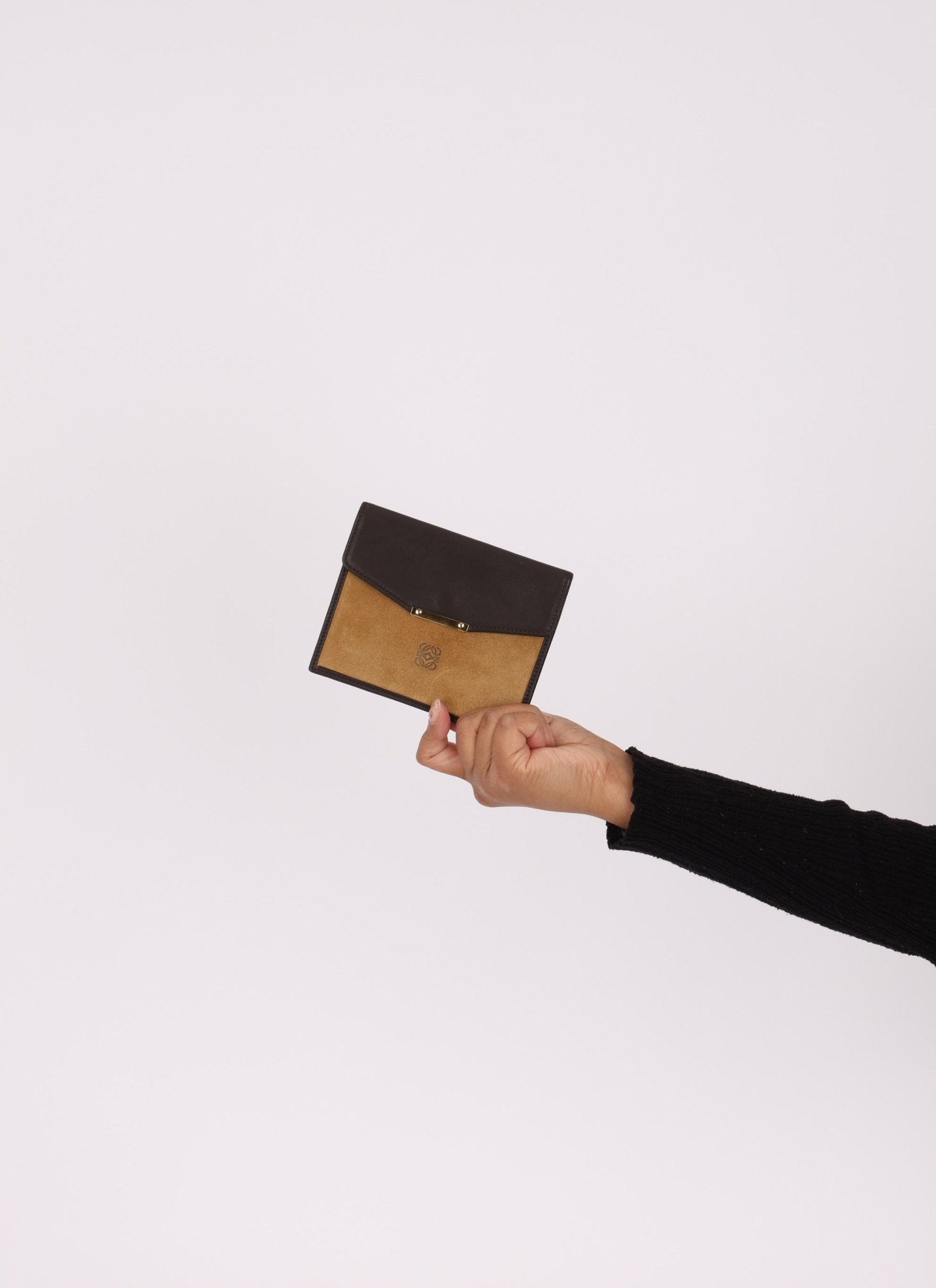 Loewe Suede Envelope Pouch - FashioNica