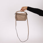 Loewe Taupe Mini Puzzle - FashioNica