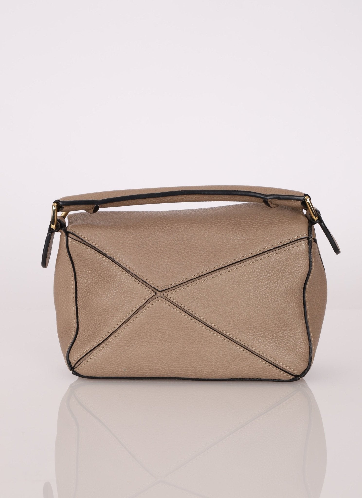 Loewe Taupe Mini Puzzle - FashioNica