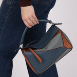 Loewe Tricolor Small Puzzle - FashioNica