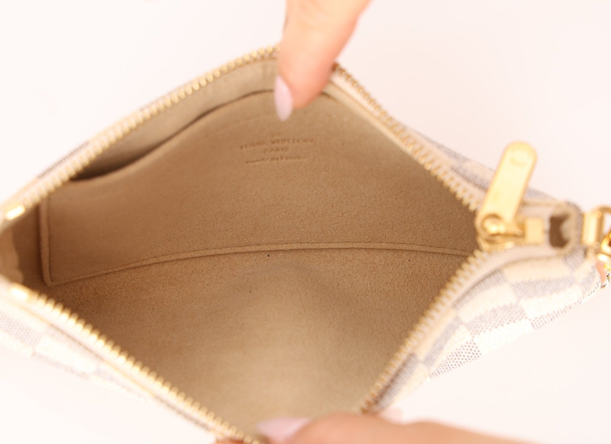 Louis Vuitton Damier Azur Milla Pochette MM - FashioNica