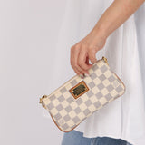 Louis Vuitton Damier Azur Milla Pochette MM - FashioNica