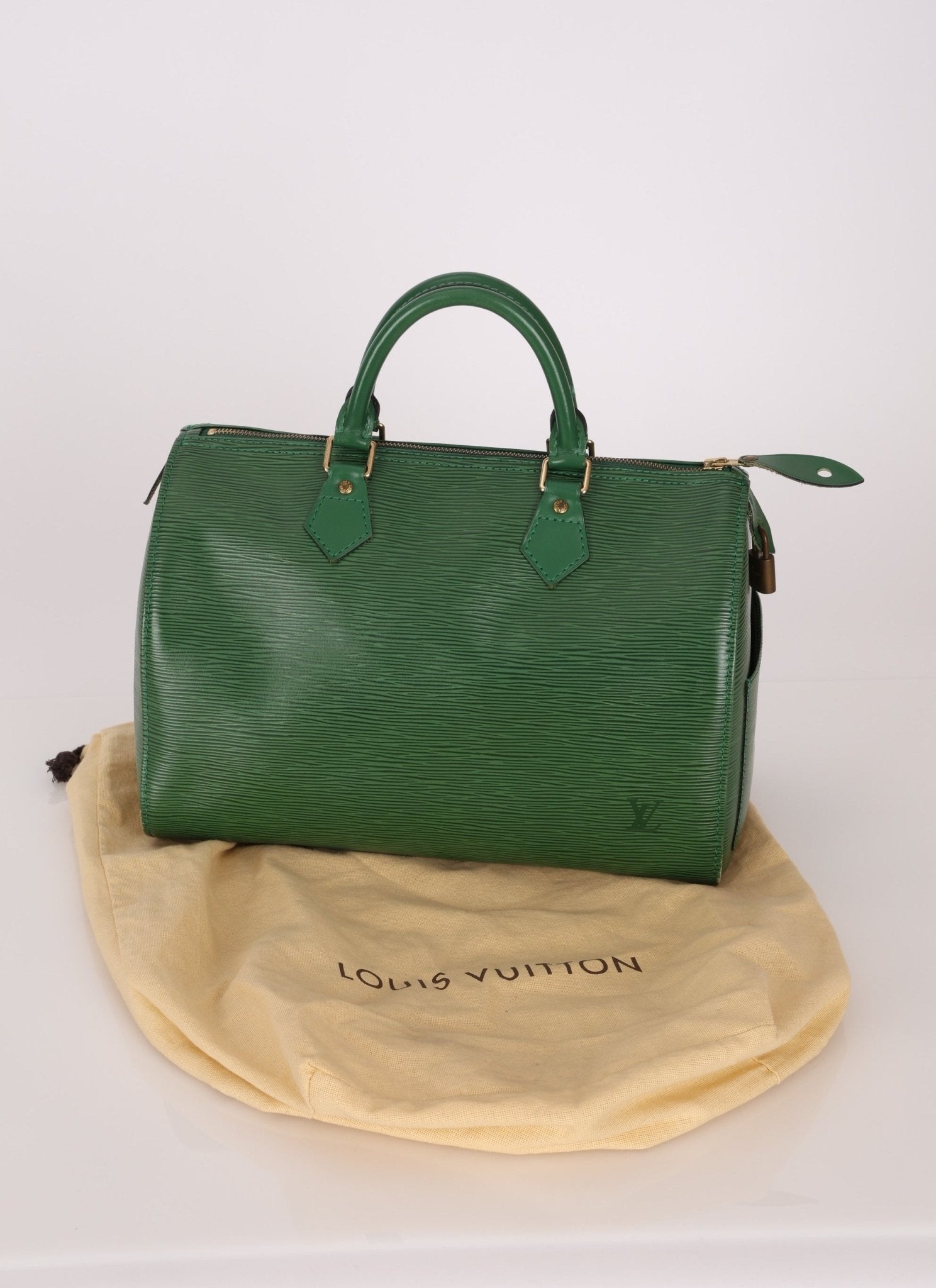 Louis Vuitton Green Epi Speedy 30 - FashioNica