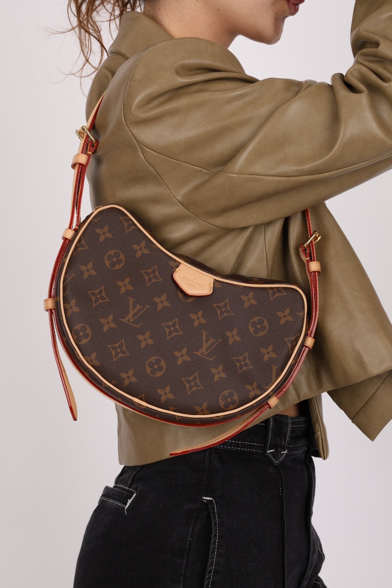 Louis Vuitton Monogram Croissant PM w/ Micro Croissant - FashioNica