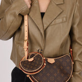 Louis Vuitton Monogram Croissant PM w/ Micro Croissant - FashioNica
