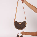 Louis Vuitton Monogram Croissant PM w/ Micro Croissant - FashioNica