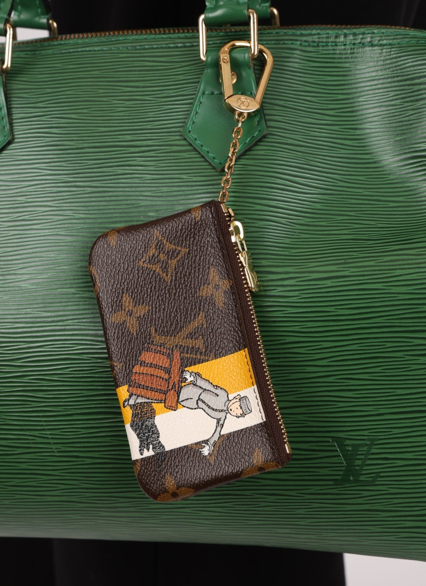 Louis Vuitton Monogram Groom Key Pouch - FashioNica