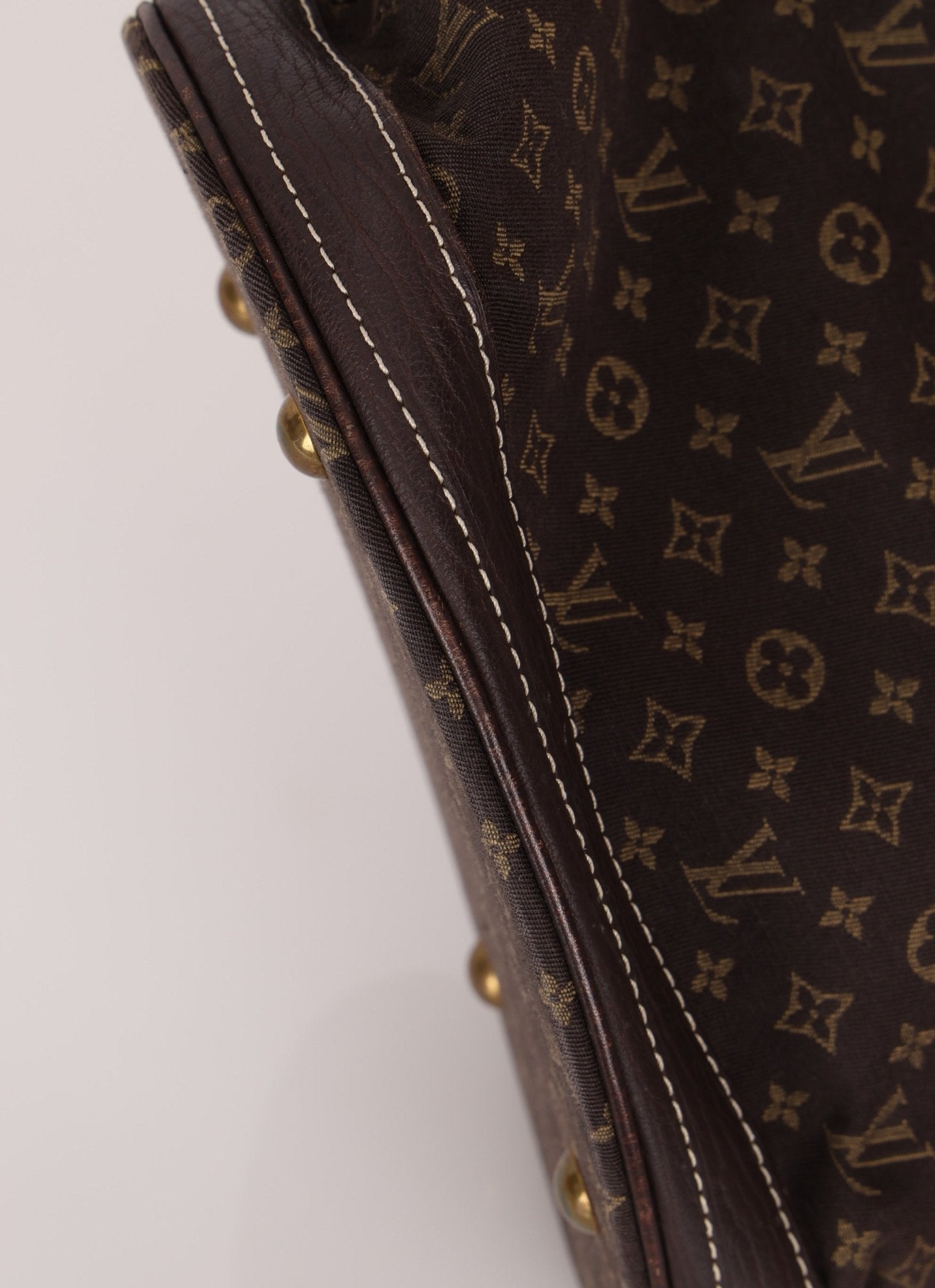 Louis Vuitton Monogram Mini Lin Bucket Bag with Pochette - FashioNica