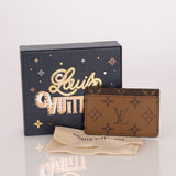 Louis Vuitton Monogram Reverse Porto Carte Saanpur Card Case - FashioNica