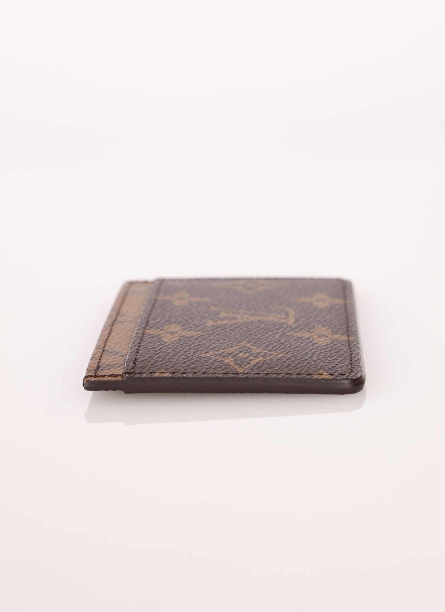 Louis Vuitton Monogram Reverse Porto Carte Saanpur Card Case - FashioNica