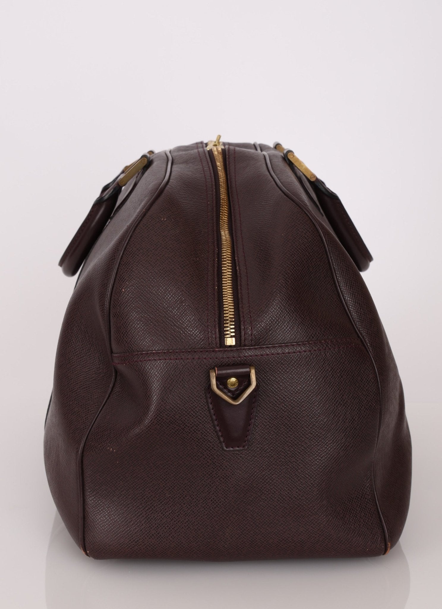 Louis Vuitton Taiga Kendall Chocolate Boston Bag PM - FashioNica