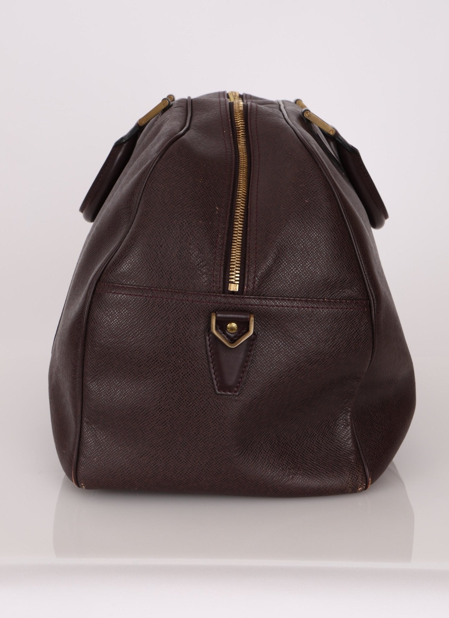 Louis Vuitton Taiga Kendall Chocolate Boston Bag PM - FashioNica