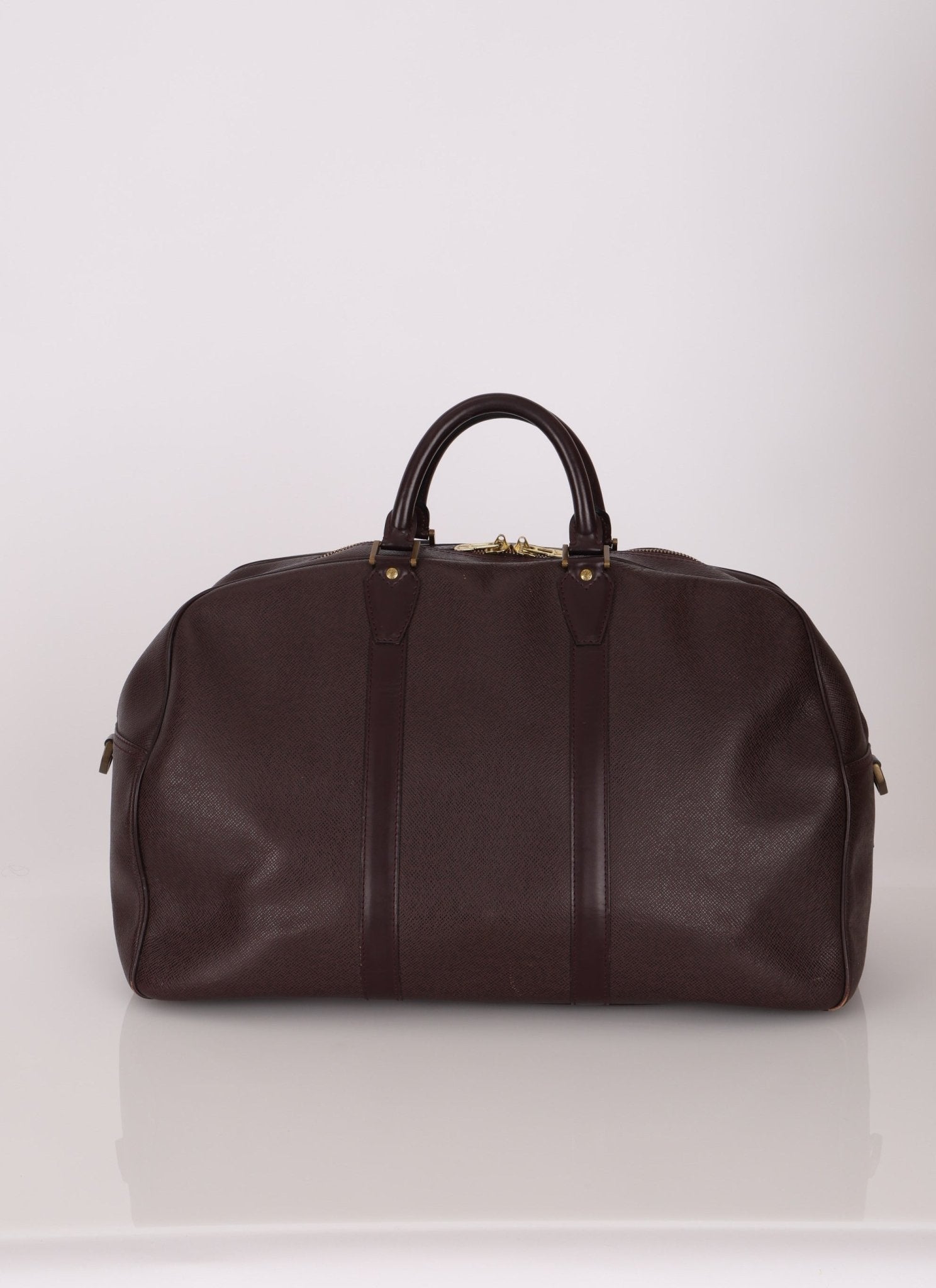 Louis Vuitton Taiga Kendall Chocolate Boston Bag PM - FashioNica