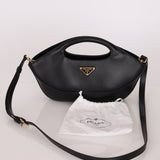 Prada City Calf Leather Top - Handle Bag - FashioNica