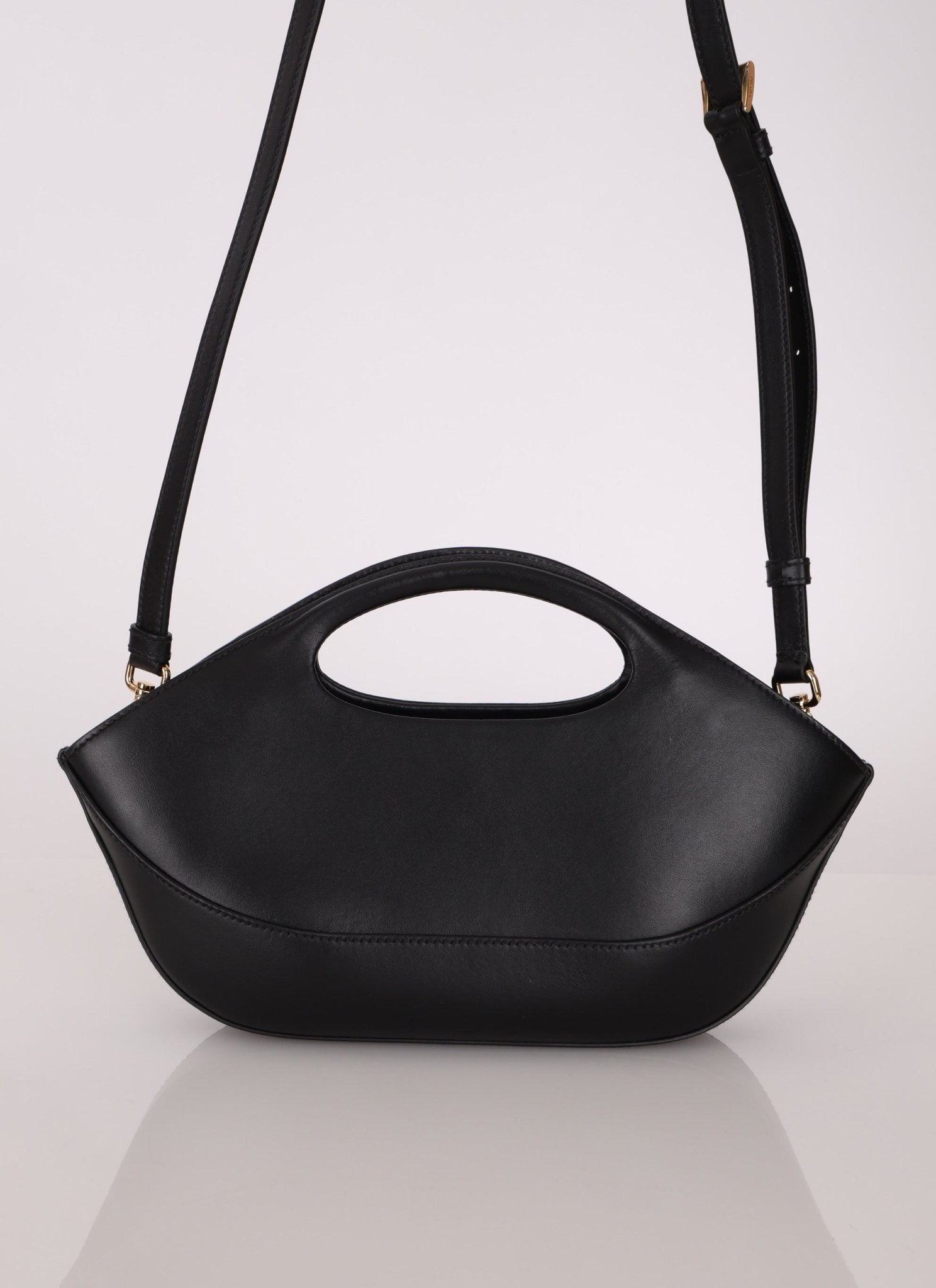 Prada City Calf Leather Top - Handle Bag - FashioNica