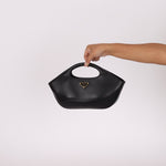 Prada City Calf Leather Top - Handle Bag - FashioNica