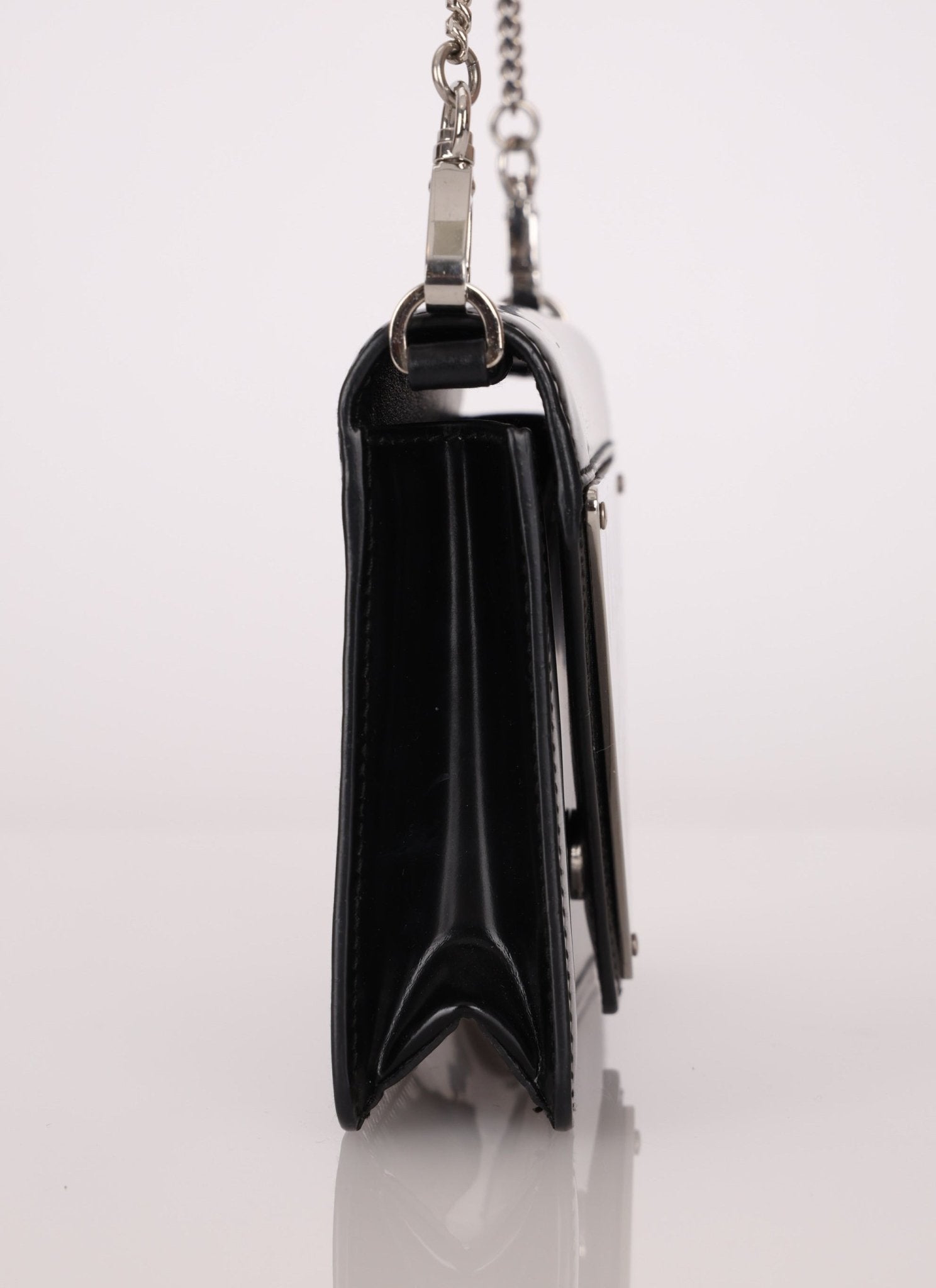 Prada Maxi Triangle Chain Flap Bag - FashioNica