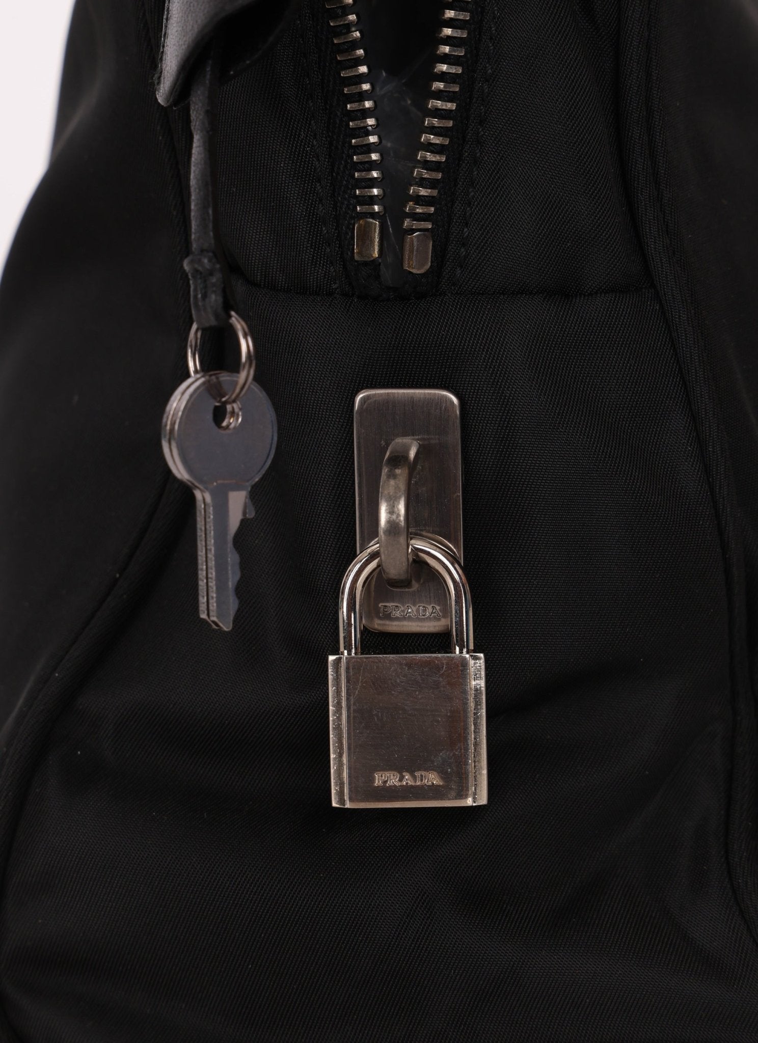 Prada Nylon Bowler Tote - FashioNica