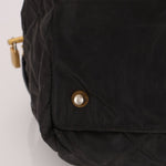 Prada Nylon Chain Weekender Bag - FashioNica