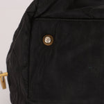 Prada Nylon Chain Weekender Bag - FashioNica