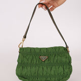 Prada Nylon Tessuto Gaufre Pochette - FashioNica