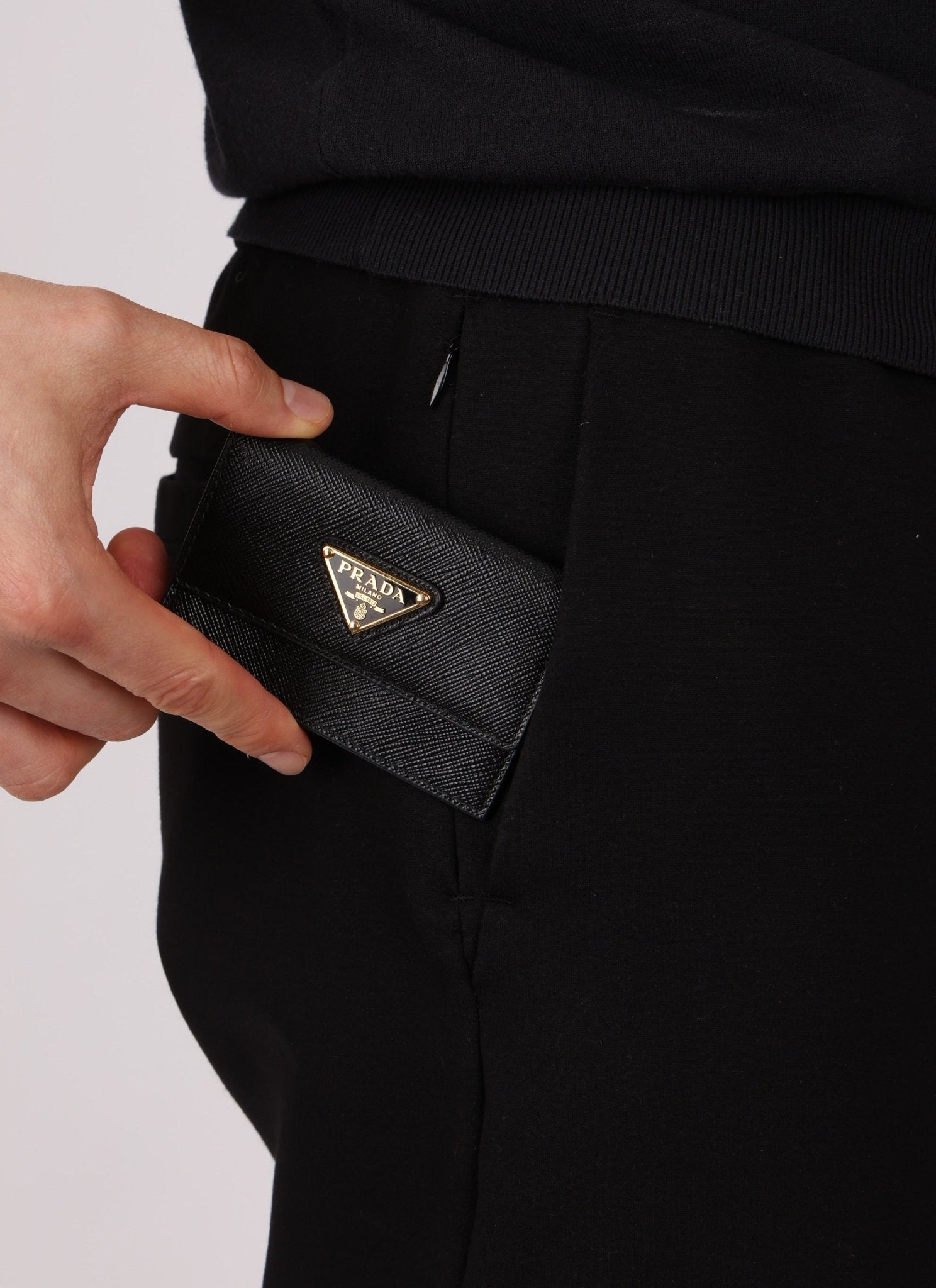 Prada Saffiano Cardholder - FashioNica