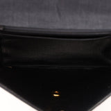 Rare Chanel 1991 Black Linen Kelly Top Handle - FashioNica