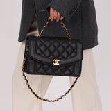 Rare Chanel 1997 Caviar Medium Diana - FashioNica