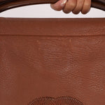 Rare Chanel 2003 Whipstitch Wood Top Handle Tote - FashioNica